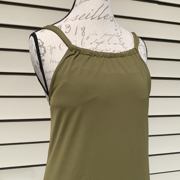 ATHLETA Kokomo Olive Green Dress - Picture 5 of 16